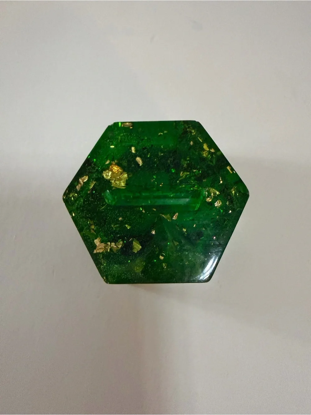 Resin ring holders two and one ring holders